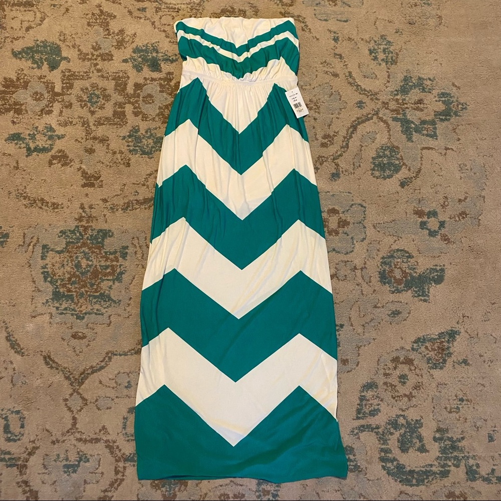 Strapless Maxi Dress